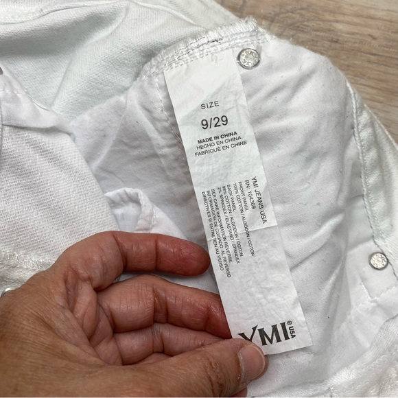 YMI Dream High Rise Button Fly Denim Shorts - Picture 15 of 16